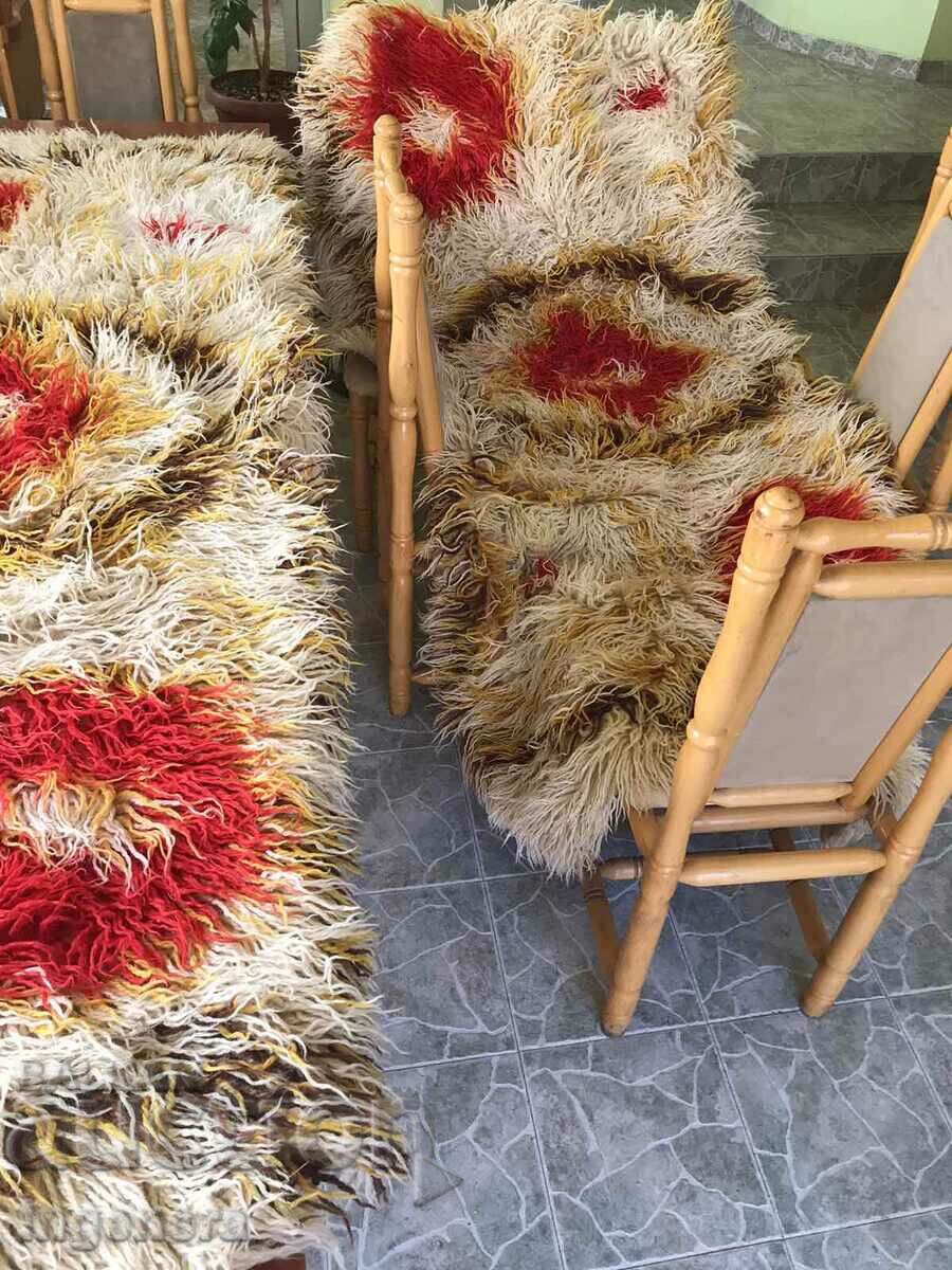 KITTENIK ALIA GUBER WOOL - 200 X 100 CM - 2 PCS. with price 98.00 BGN | € 50.11