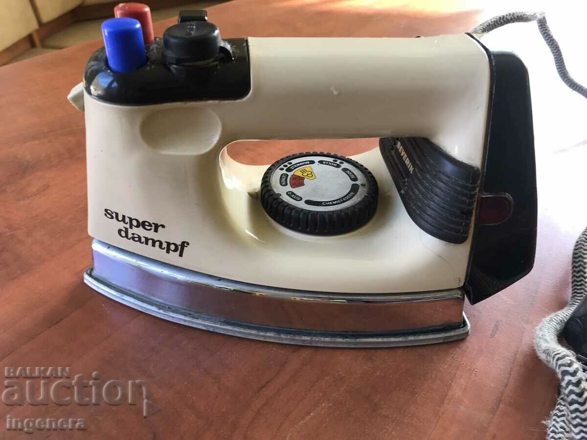 ELECTRIC IRON WORKS ALMOST NEW with price 25.00 BGN | € 12.78 ELECTRIC IRON WORKS ALMOST NEW with price 25.00 BGN | € 12.78