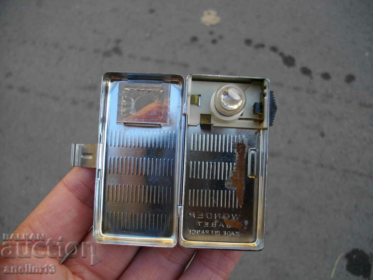 OLD COLLECTIBLE WONDER SABET FRANCE MINI FLASHLIGHT - 5 OLD COLLECTIBLE WONDER SABET FRANCE MINI FLASHLIGHT - 5