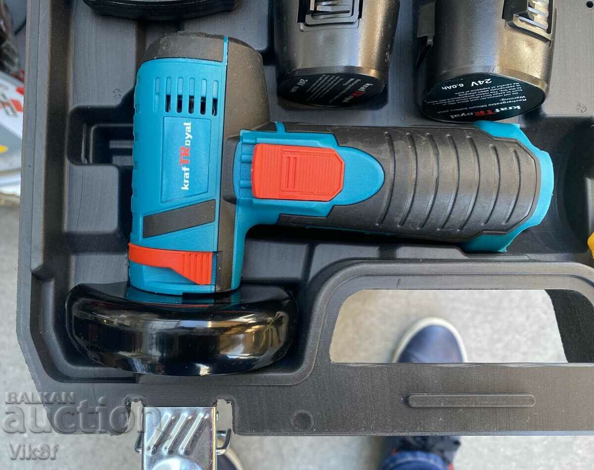 Δημοπρασία Μίνι γωνιακός μύλος μπαταρίας και κατσαβίδι μπαταρίας Δημοπρασία Μίνι γωνιακός μύλος μπαταρίας και κατσαβίδι μπαταρίας