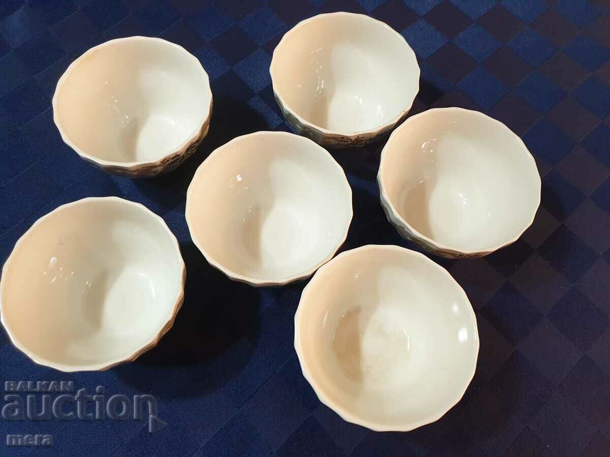 Porcelain English cups for tea, coffee, milk - 5 Porcelain English cups for tea, coffee, milk - 5