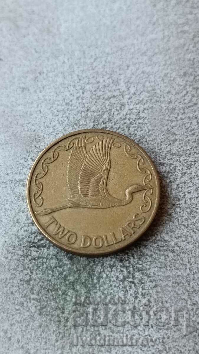 Noua Zeelandă 2 dolari 1998