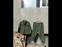 Old set of military summer clothes, uniform