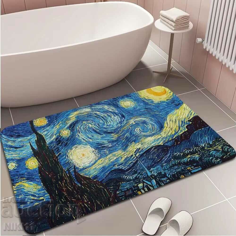 Mat for Van Gogh's Starry Night painting, carpet with price 23.00 BGN | € 11.76