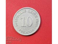 Germania-10 Pfennig 1908 A-Berlin