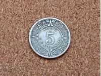 Mexic 5 centavos, 1936