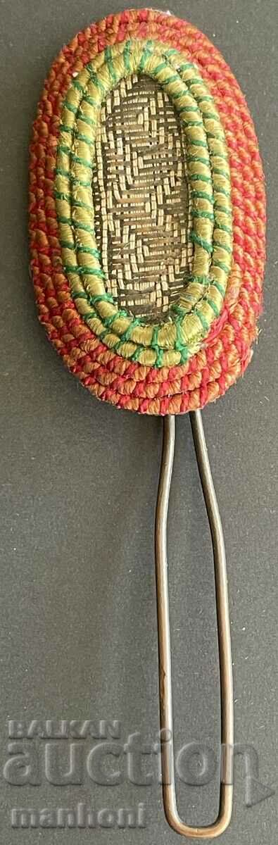 5851 Kingdom of Bulgaria cockade cavalry cap circa 1900