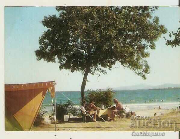 Card Bulgaria Primorsko Camping „Perla” 5 Plaja*