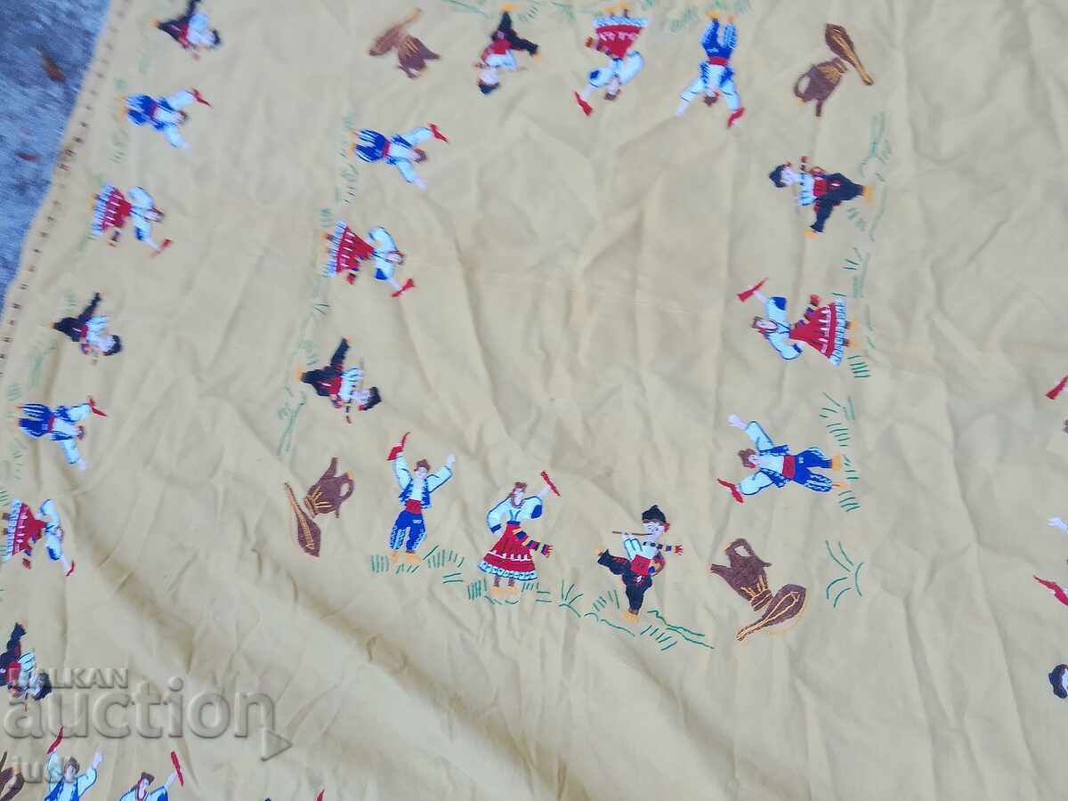 Large tablecloth embroidery - 5