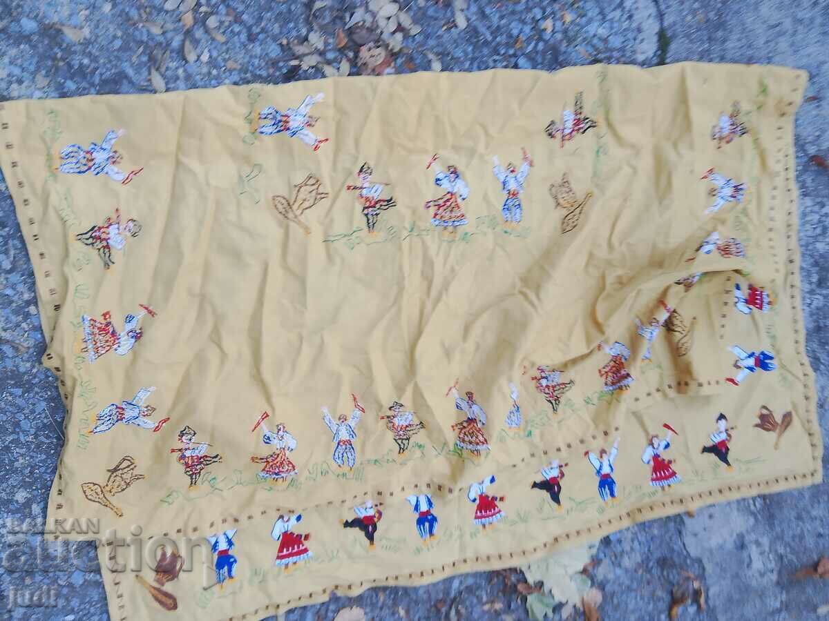 Large tablecloth embroidery - 6