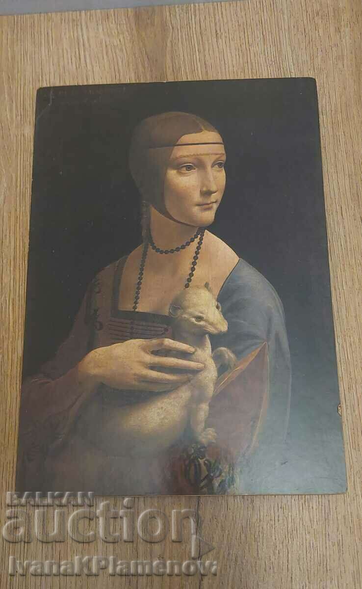 Painting reproduction on wooden board Painting reproduction on wooden board