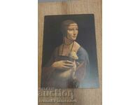 Painting reproduction on wooden board