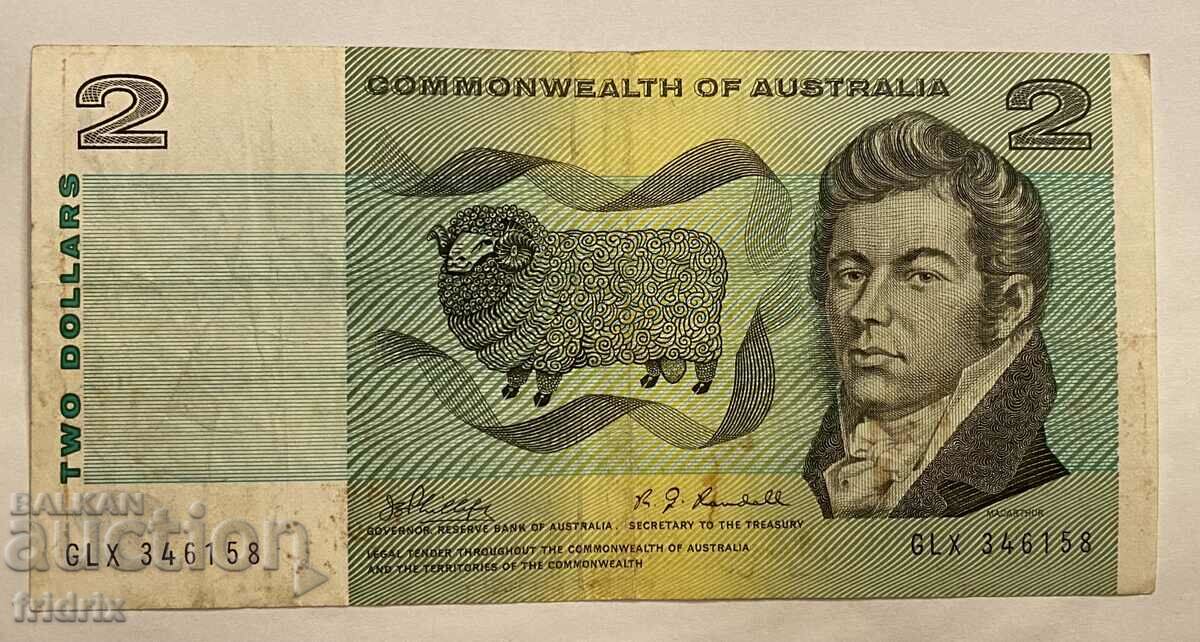 Australia 2 dollars / Australia 2 dollars 1968