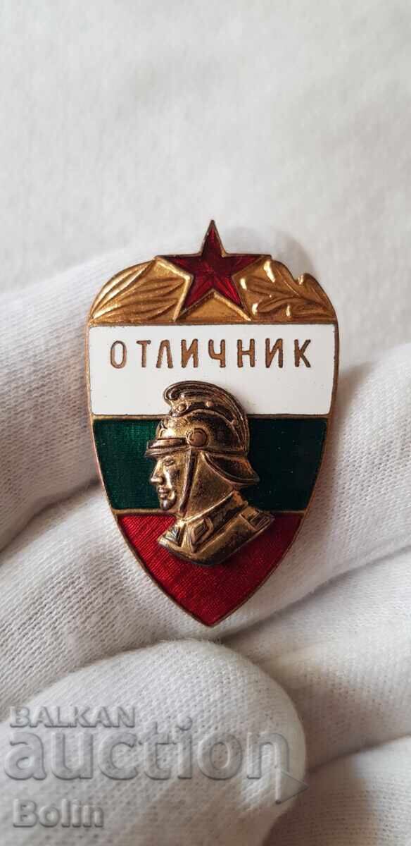 Рядък знак Отличник, Пожарникар, Пожарна значка