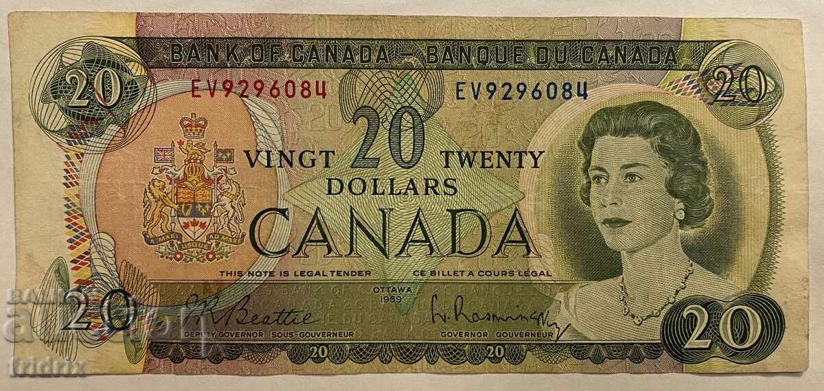 Canada 20 dollars / Canada 20 dollar 1969