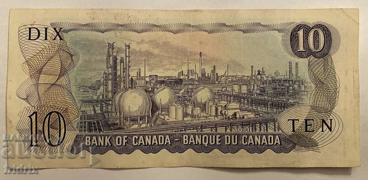 Canada 10 dollars / Canada 10 dollars 1971 with price 40.00 BGN | € 20.45 Canada 10 dollars / Canada 10 dollars 1971 with price 40.00 BGN | € 20.45