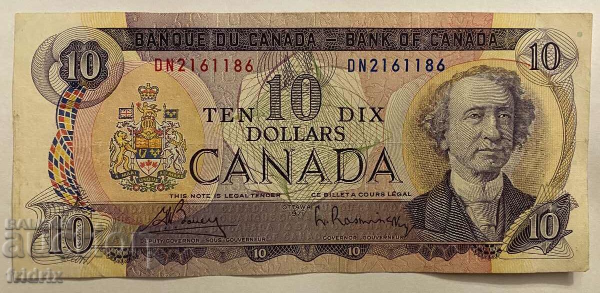 Canada 10 dolari / Canada 10 dolari 1971