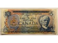 Canada 5 dolari / Canada 5 dolari 1972