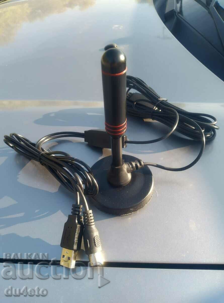 Indoor antenna with amplifier for digital TV DVB-T HD - 7 Indoor antenna with amplifier for digital TV DVB-T HD - 7