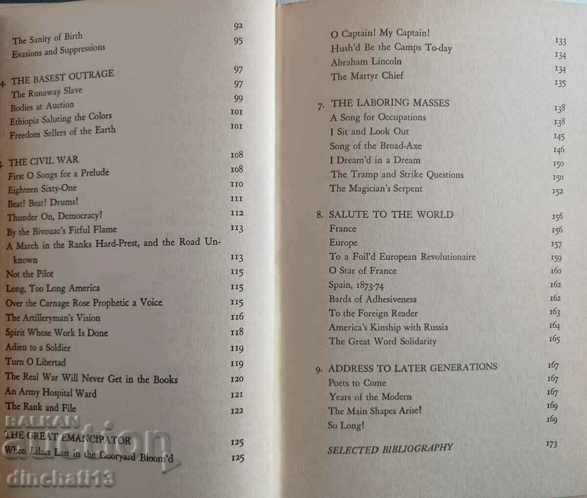 Delivery of Walt Whitman Poet of American Democracy: Sillen, Samuel Delivery of Walt Whitman Poet of American Democracy: Sillen, Samuel