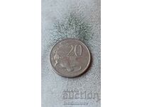 Australia 20 cents 2009