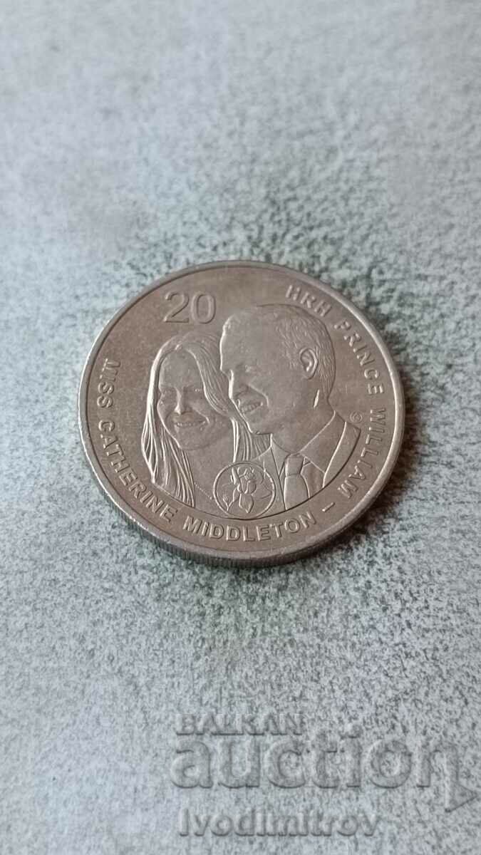 Australia 20 cents 2011