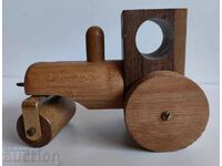 . WOODEN ROLLER TROLLEY CHILDREN'S TOY