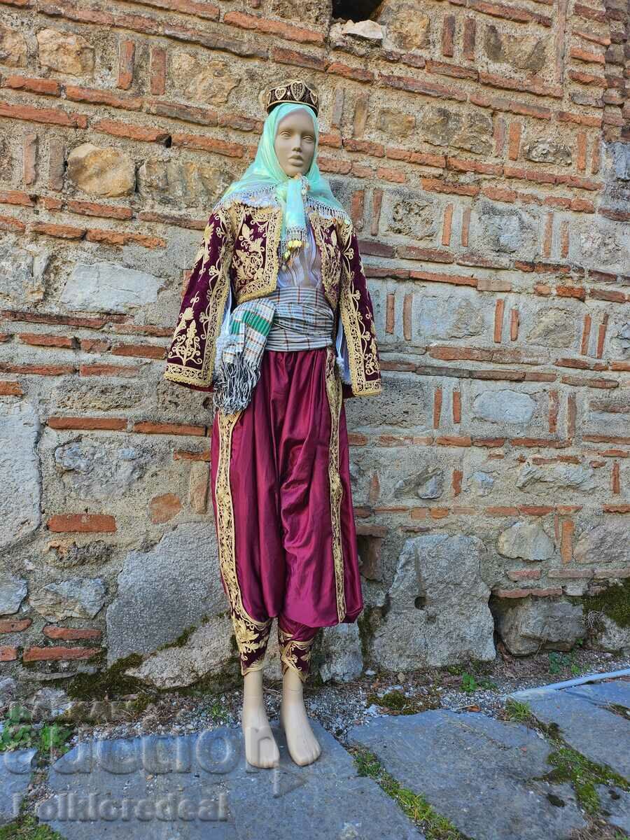 Alla Turka women's complete costume, collector's item