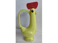 . SOC CHILDREN'S PLASTIC TOY WATERING ROOSTER CHICKEN HEALTHY R