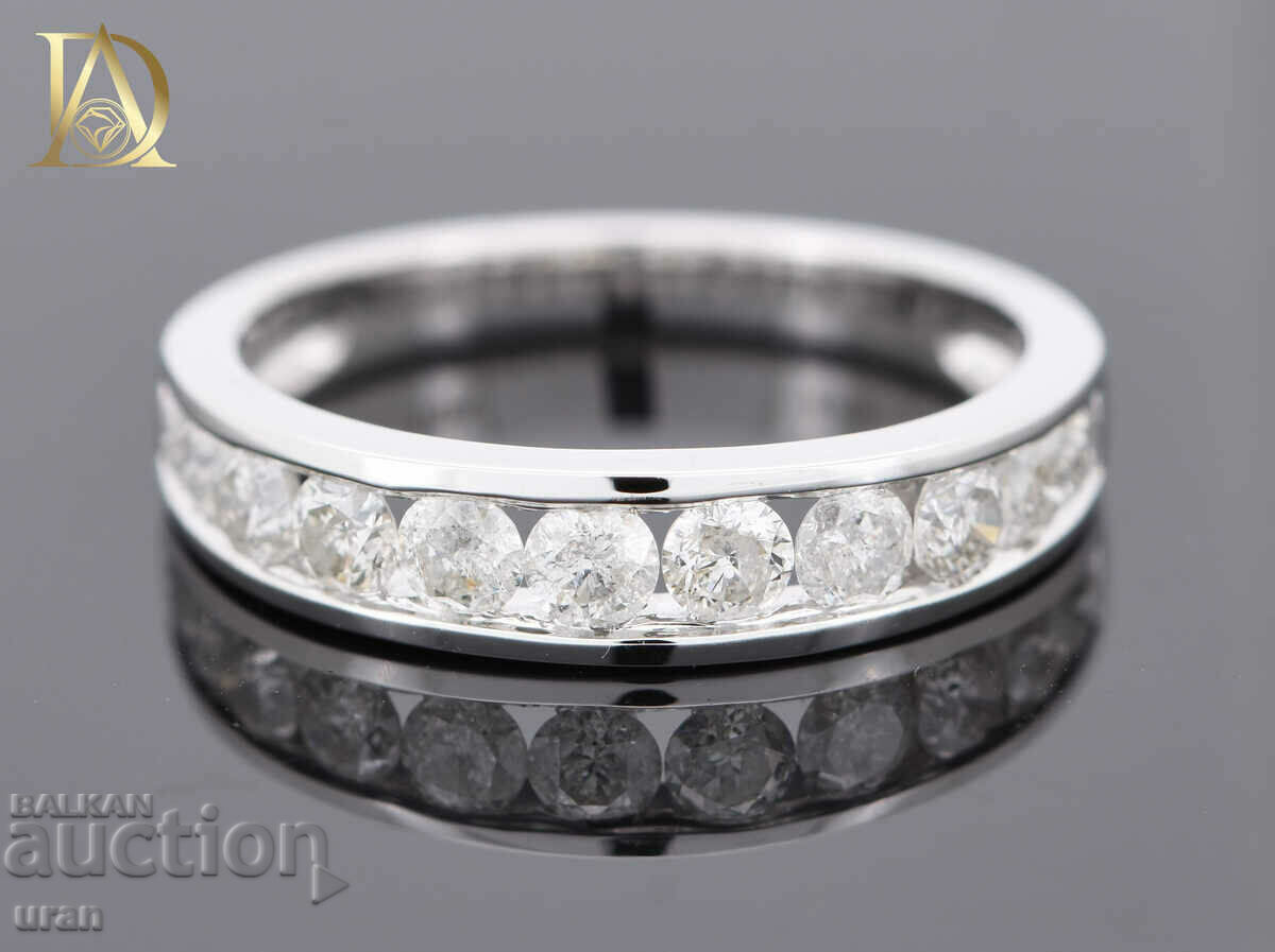 New Gold Ring with 0.75ct Natural Diamonds