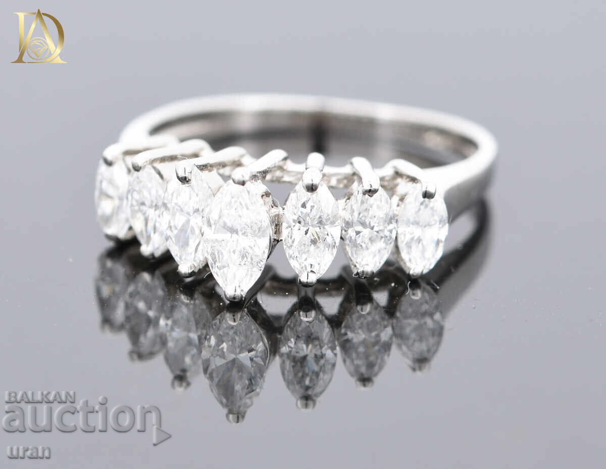 New Gold Ring with 0.91ct Natural Diamonds with price 3000.00 BGN | € 1533.88