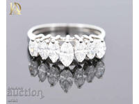 New Gold Ring with 0.91ct Natural Diamonds