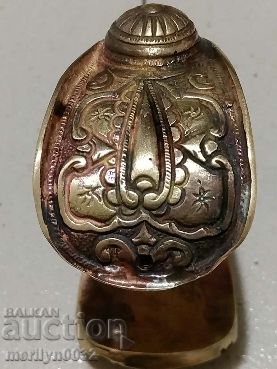 Възрожденска гривна рогатка, сачан, накит - 6