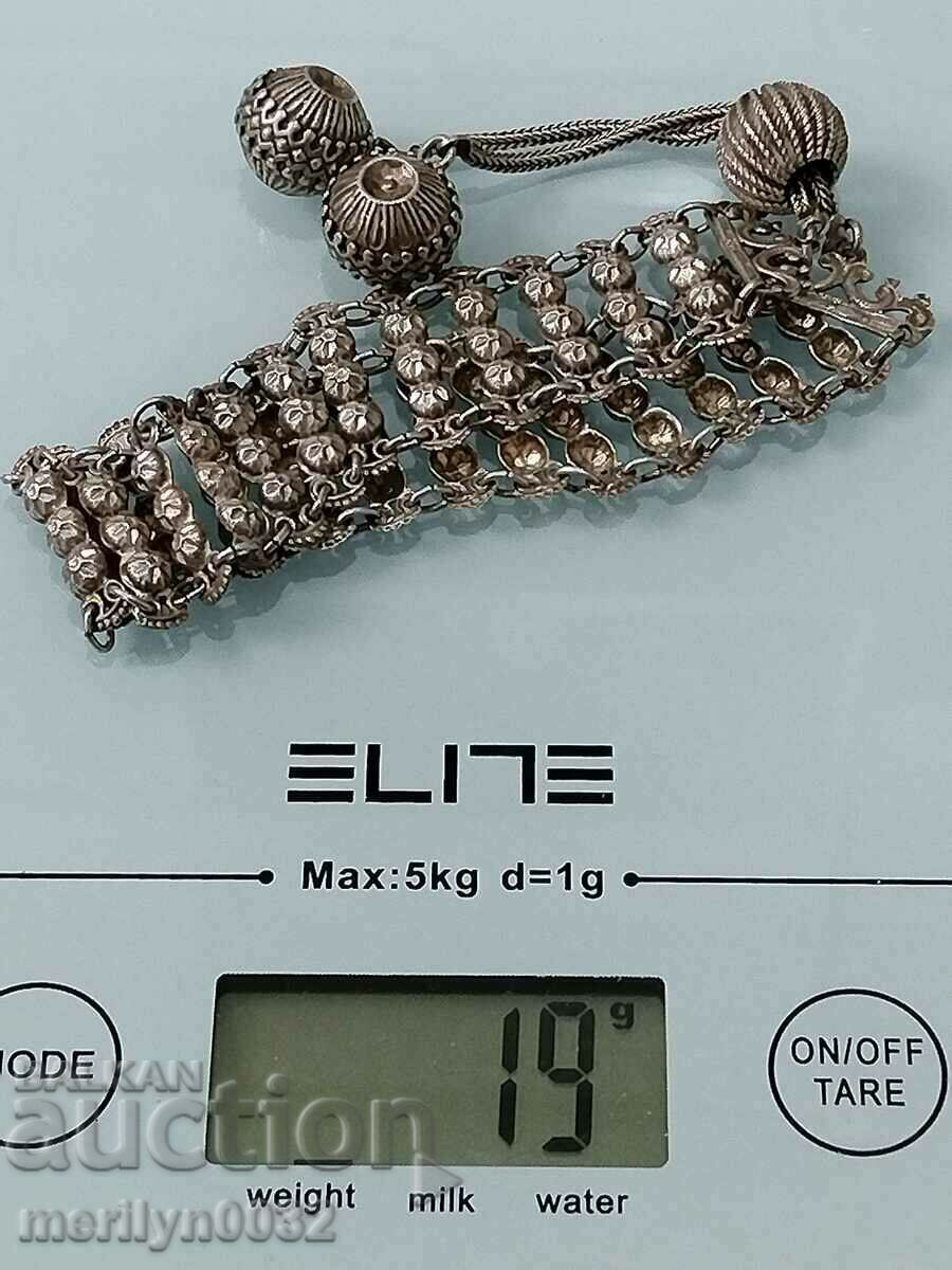 Silver bracelet sample 800/1000 - 6