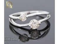 New Gold Ring with 0.52ct Natural Diamonds