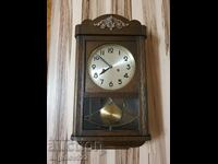 Gustav Becker German Wall Clock WORKING