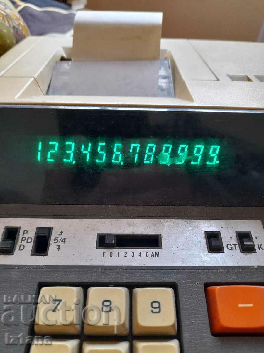 Παλιά ταμειακή μηχανή Ibico 1260 - 6 Παλιά ταμειακή μηχανή Ibico 1260 - 6