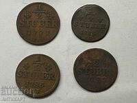 Germany 4 coins Stuber