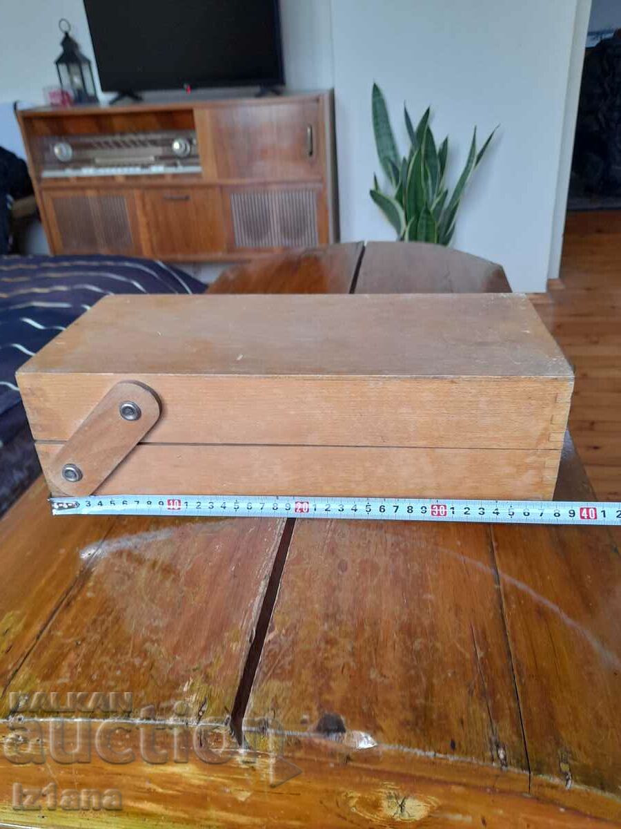 Old wooden box, box with price 32.00 BGN | € 16.36 Old wooden box, box with price 32.00 BGN | € 16.36