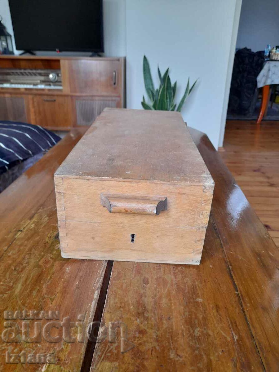 Old wooden box, box