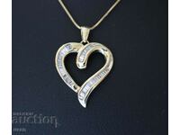 New Gold Necklace with 0.55ct Natural Diamonds