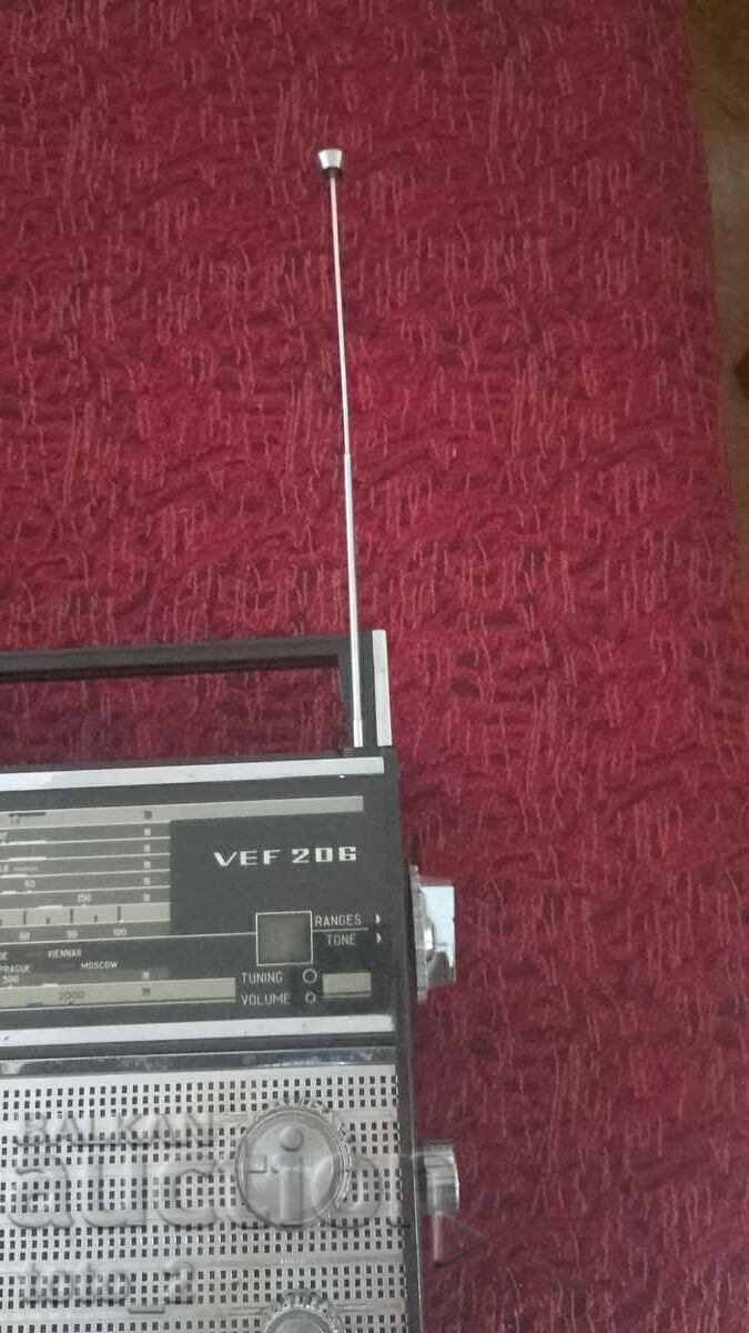 Auction  OLD TRANSISTOR -RADIO/VEF206/-SALE!!!