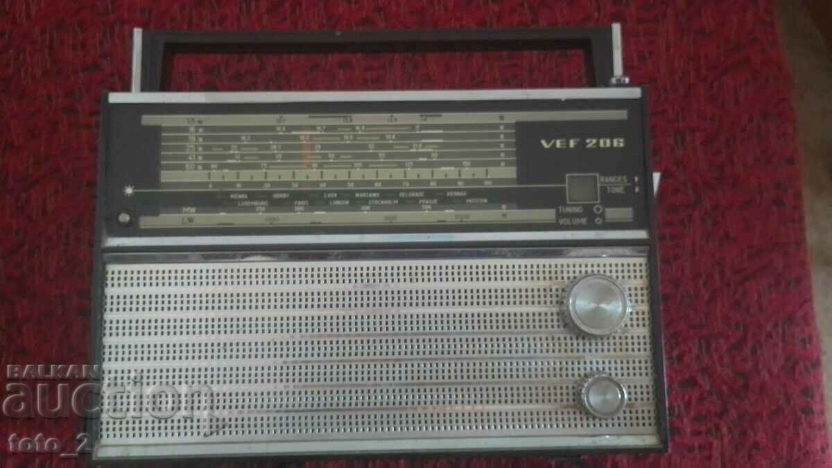 OLD TRANSISTOR -RADIO/VEF206/-SALE!!!