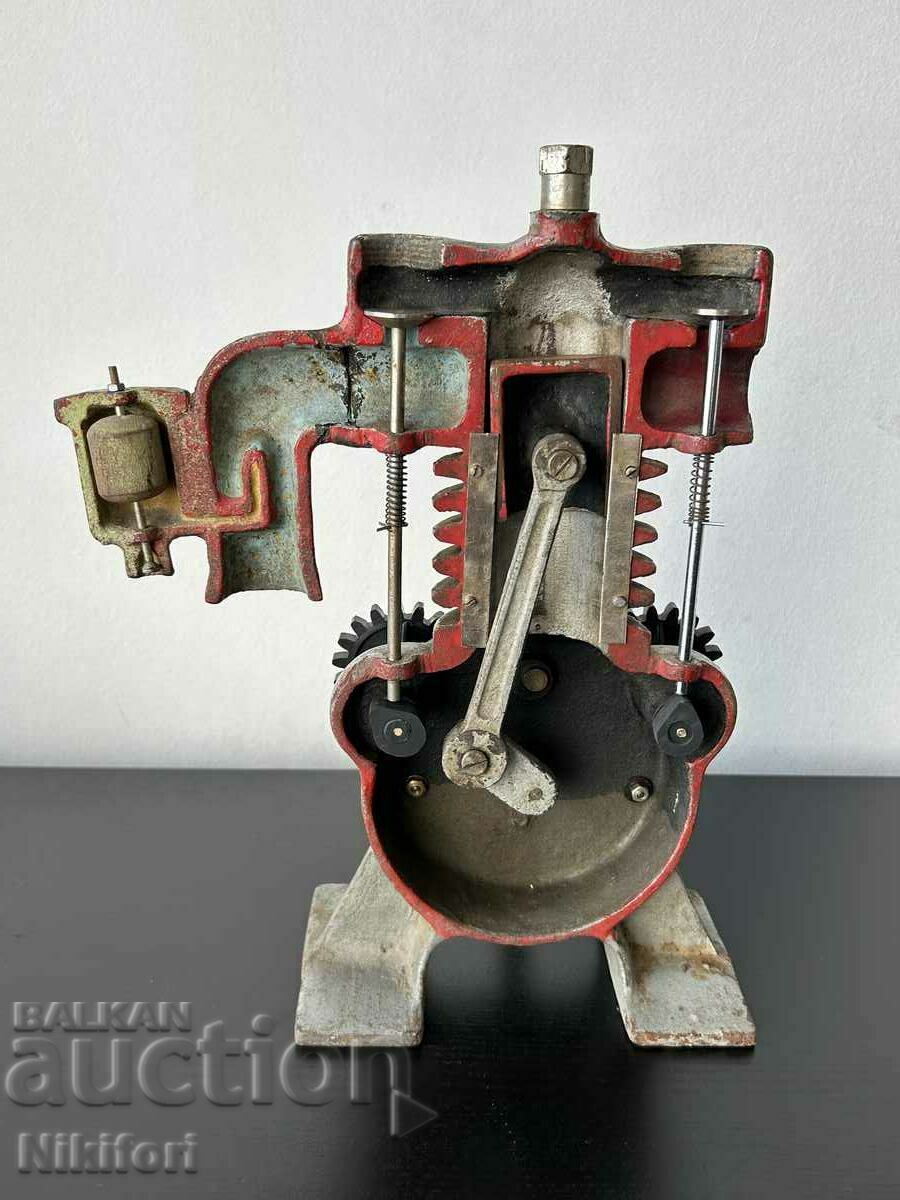 Social Mockup Engine Cutaway Model