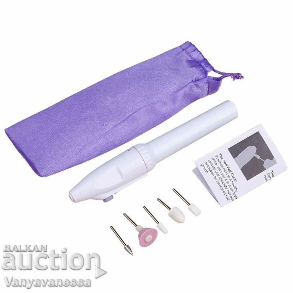 Dremel manicure set in a satin case