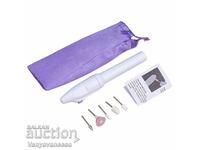 Dremel manicure set in a satin case