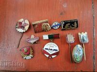 LOT OF BRONZE BADGES