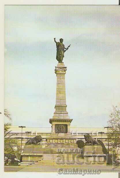 Bulgaria Ruse Freedom Monument card 12*