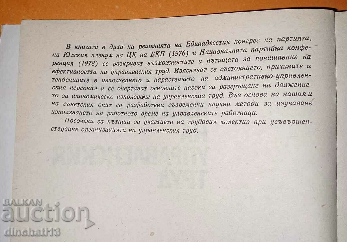 Auction Effective use of managerial work: Simeon Radev, Auction Effective use of managerial work: Simeon Radev,