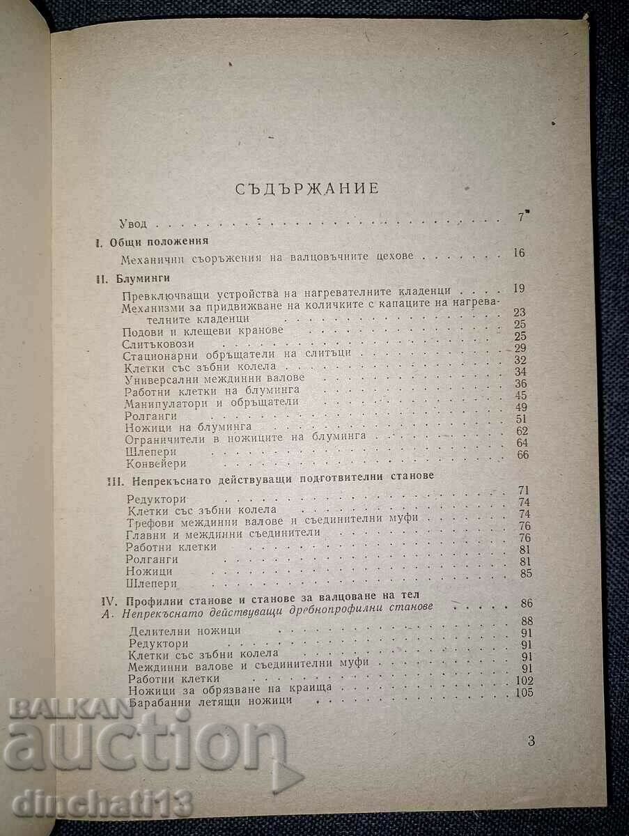 Auction  The mechanical facilities in the rolling shops